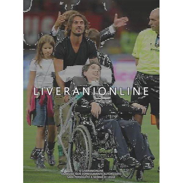 Trofeo Telecom Italia per la lotta alla SLA Milano - 07.09.2009 Milan Glorie-Real Madrid Veteranos Nella Foto:MALDINI PAOLO-BORGONOVO STEFANO /Ph.Vitez-Ag. Aldo Liverani