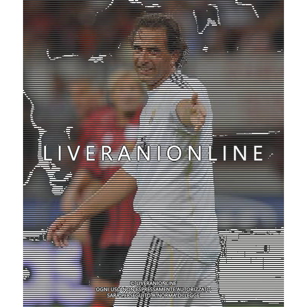 Trofeo Telecom Italia per la lotta alla SLA Milano - 07.09.2009 Milan Glorie-Real Madrid Veteranos Nella Foto:ESNAIDER /Ph.Vitez-Ag. Aldo Liverani