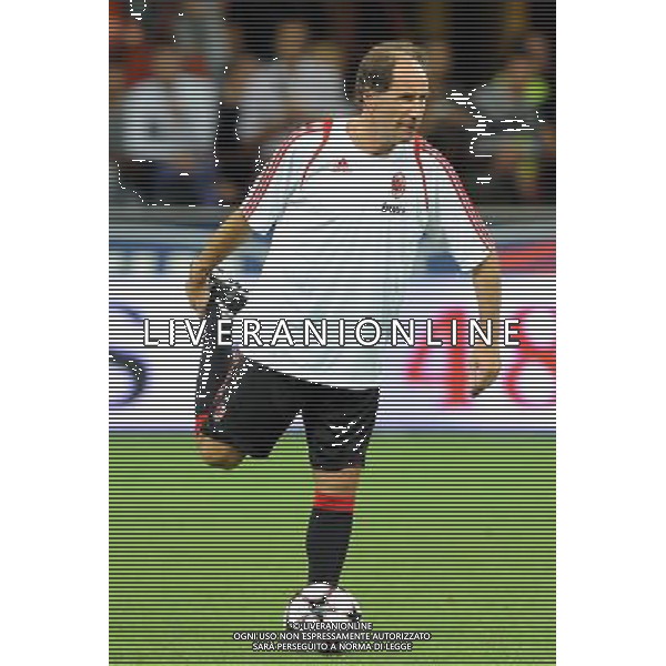 Trofeo Telecom Italia per la lotta alla SLA Milano - 07.09.2009 Milan Glorie-Real Madrid Veteranos Nella Foto:BARESI FRANCO /Ph.Vitez-Ag. Aldo Liverani