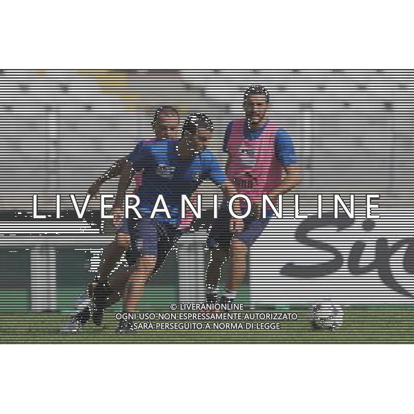 08-09-2009 Torino Sport-Calcio Allenamento Italia allo Stadio Olimpico di Torino Nella foto: Di Natale Pepe e Zambrotta ag aldo liverani 