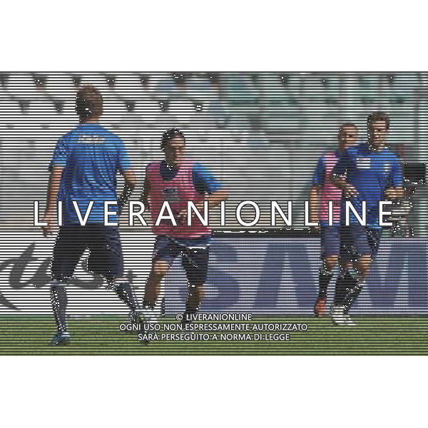 08-09-2009 Torino Sport-Calcio Allenamento Italia allo Stadio Olimpico di Torino Nella foto: Camoranesi mauro german ag aldo liverani 