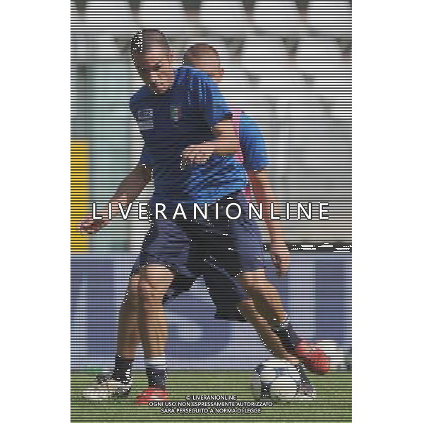 08-09-2009 Torino Sport-Calcio Allenamento Italia allo Stadio Olimpico di Torino Nella foto: D\'Agostino Gaetano ag aldo liverani 