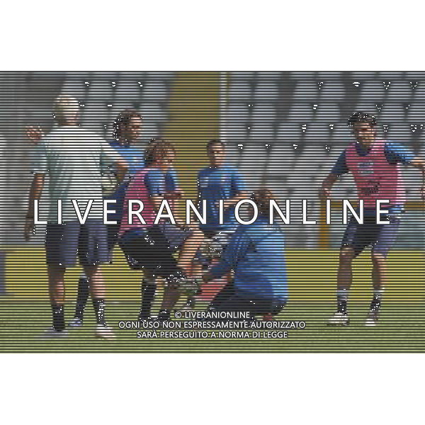 08-09-2009 Torino Sport-Calcio Allenamento Italia allo Stadio Olimpico di Torino Nella foto: Gilardino Marchetti Iaquinta Legrottaglie ag aldo liverani 