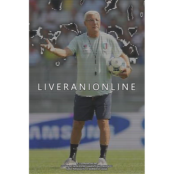 08-09-2009 Torino Sport-Calcio Allenamento Italia allo Stadio Olimpico di Torino Nella foto: Lippi marcello ag aldo liverani 