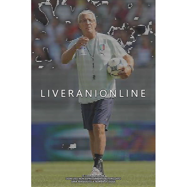 08-09-2009 Torino Sport-Calcio Allenamento Italia allo Stadio Olimpico di Torino Nella foto: Lippi marcello ag aldo liverani 