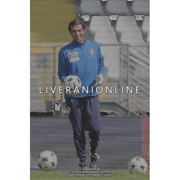 08-09-2009 Torino Sport-Calcio Allenamento Italia allo Stadio Olimpico di Torino Nella foto: Buffon gianluigi ag aldo liverani 