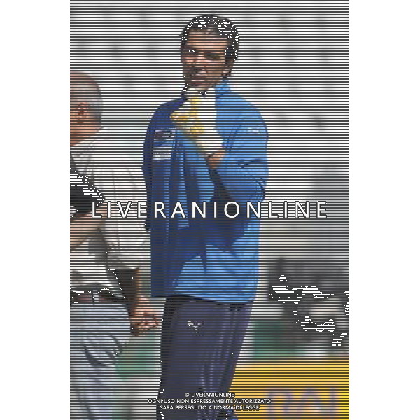 08-09-2009 Torino Sport-Calcio Allenamento Italia allo Stadio Olimpico di Torino Nella foto: Buffon gianluigi ag aldo liverani 
