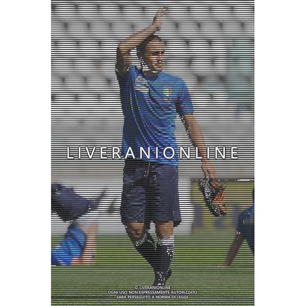 08-09-2009 Torino Sport-Calcio Allenamento Italia allo Stadio Olimpico di Torino Nella foto: Cannavaro fabio ag aldo liverani 