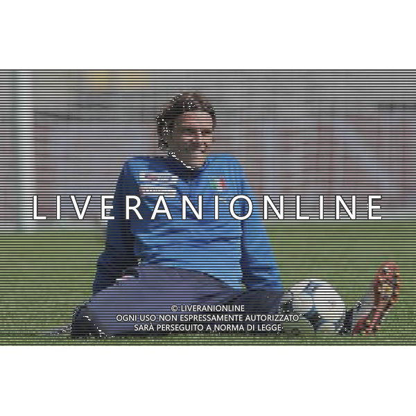 08-09-2009 Torino Sport-Calcio Allenamento Italia allo Stadio Olimpico di Torino Nella foto: Marchetti federico ag aldo liverani 