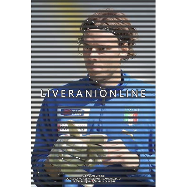 08-09-2009 Torino Sport-Calcio Allenamento Italia allo Stadio Olimpico di Torino Nella foto: Marchetti federico ag aldo liverani 