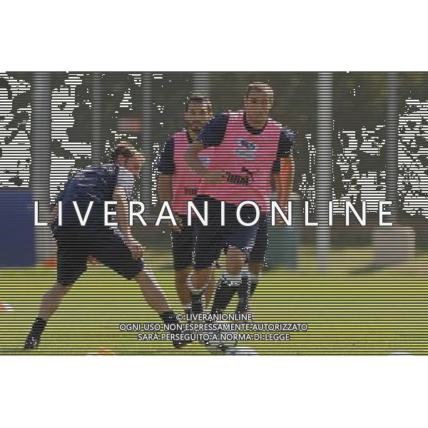 08-09-2009 Torino Sport-Calcio Allenamento Italia allo Stadio Olimpico di Torino Nella foto: Chiellini e Marchisio ag aldo liverani 