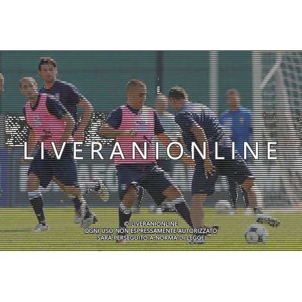 08-09-2009 Torino Sport-Calcio Allenamento Italia allo Stadio Olimpico di Torino Nella foto: Cannavaro fabio ag aldo liverani 