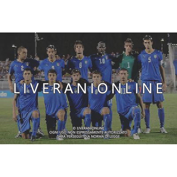 Qualificazioni ai Campionati Europei Under 21 Girone 3 Novara - 08.09.2009 Italia-Lussenburgo Nella Foto:ITALIA FORMAZIONE /Ph.Vitez-Ag. Aldo Liverani