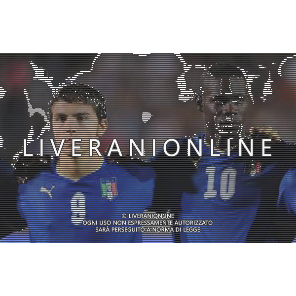 Qualificazioni ai Campionati Europei Under 21 Girone 3 Novara - 08.09.2009 Italia-Lussenburgo Nella Foto: MARIO BALOTELLI-PALOSCHI ALBERTO /Ph.Vitez-Ag. Aldo Liverani