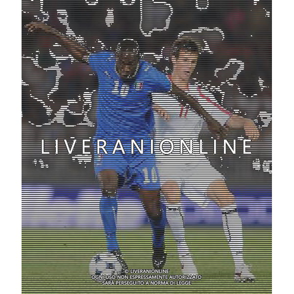 Qualificazioni ai Campionati Europei Under 21 Girone 3 Novara - 08.09.2009 Italia-Lussenburgo Nella Foto: MARIO BALOTELLI-BENSI /Ph.Vitez-Ag. Aldo Liverani