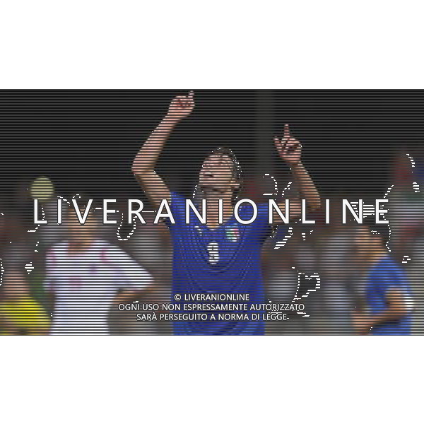 Qualificazioni ai Campionati Europei Under 21 Girone 3 Novara - 08.09.2009 Italia-Lussenburgo Nella Foto: Andrea POLI ESULTANZA DOPO IL GOL /Ph.Vitez-Ag. Aldo Liverani