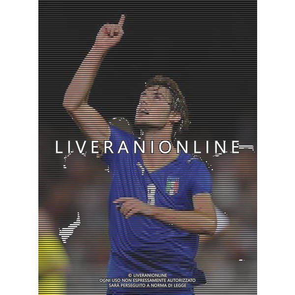 Qualificazioni ai Campionati Europei Under 21 Girone 3 Novara - 08.09.2009 Italia-Lussenburgo Nella Foto: Andrea POLI ESULTANZA DOPO IL GOL /Ph.Vitez-Ag. Aldo Liverani