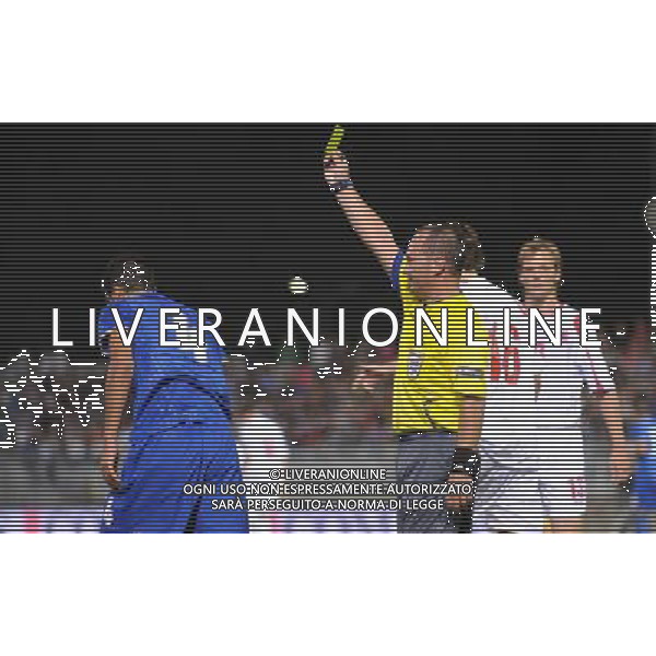 Qualificazioni ai Campionati Europei Under 21 Girone 3 Novara - 08.09.2009 Italia-Lussenburgo Nella Foto:SORIANO Roberto AMMONIZIONE /Ph.Vitez-Ag. Aldo Liverani