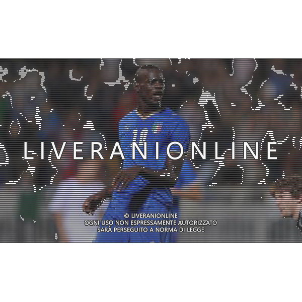 Qualificazioni ai Campionati Europei Under 21 Girone 3 Novara - 08.09.2009 Italia-Lussenburgo Nella Foto: MARIO BALOTELLI ESULTANZA /Ph.Vitez-Ag. Aldo Liverani