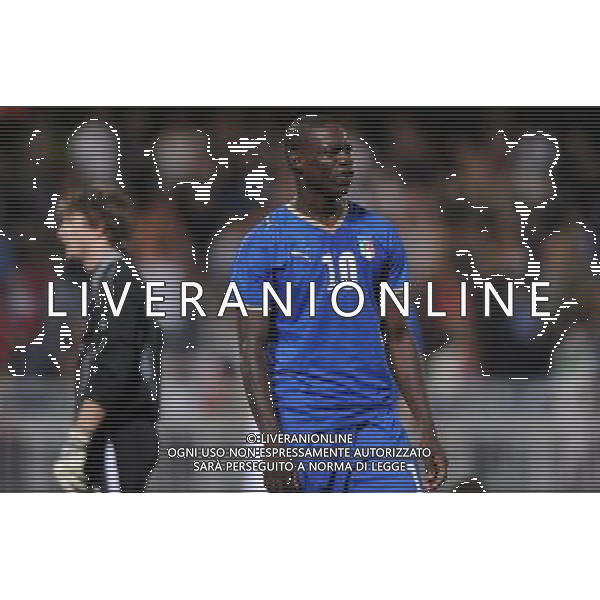 Qualificazioni ai Campionati Europei Under 21 Girone 3 Novara - 08.09.2009 Italia-Lussenburgo Nella Foto: MARIO BALOTELLI ESULTANZA /Ph.Vitez-Ag. Aldo Liverani