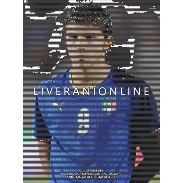 Qualificazioni ai Campionati Europei Under 21 Girone 3 Novara - 08.09.2009 Italia-Lussenburgo Nella Foto:PALOSCHI ALBERTO /Ph.Vitez-Ag. Aldo Liverani