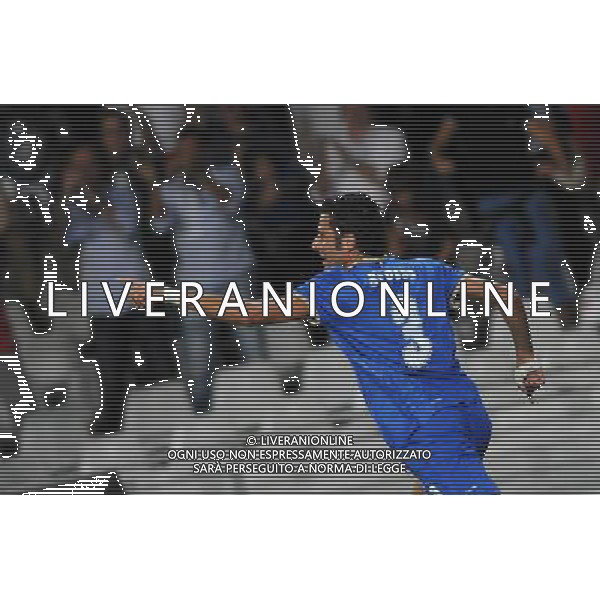 Qualificazioni ai Campionati Mondiali Sud Africa 2010 Gruppo 8 Torino - 09.09.2009 Italia-Bulgaria Nella Foto: ESULTANZA DOPO IL GOL DI FABIO GROSSO DEL 1-0 /Ph.Vitez-Ag. Aldo Liverani