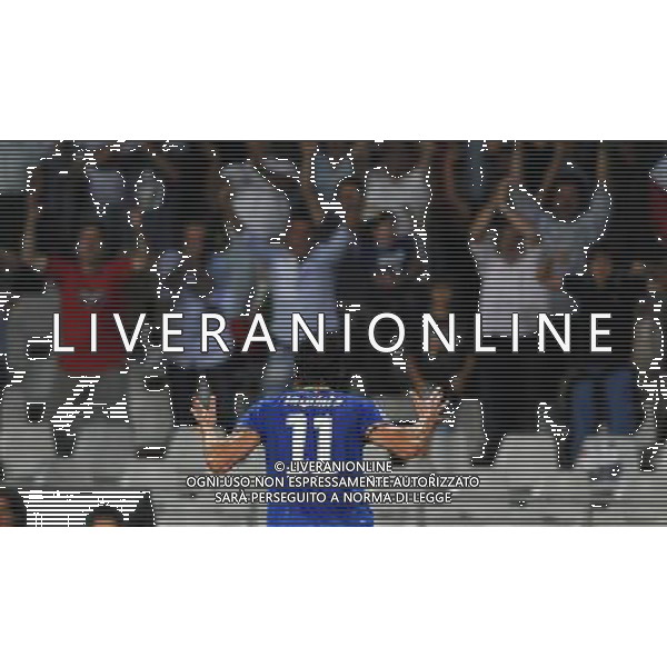 Qualificazioni ai Campionati Mondiali Sud Africa 2010 Gruppo 8 Torino - 09.09.2009 Italia-Bulgaria Nella Foto: ESULTANZA DOPO IL GOL DI VINCENZO IAQUINTA /Ph.Vitez-Ag. Aldo Liverani