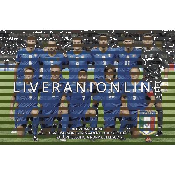 Qualificazioni ai Campionati Mondiali Sud Africa 2010 Gruppo 8 Torino - 09.09.2009 Italia-Bulgaria Nella Foto:ITALIA FORMAZIONE /Ph.Vitez-Ag. Aldo Liverani