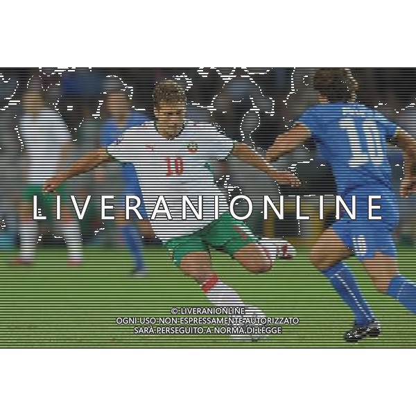 Qualificazioni ai Campionati Mondiali Sud Africa 2010 Gruppo 8 Torino - 09.09.2009 Italia-Bulgaria Nella Foto:PETROV STILIYAN /Ph.Vitez-Ag. Aldo Liverani