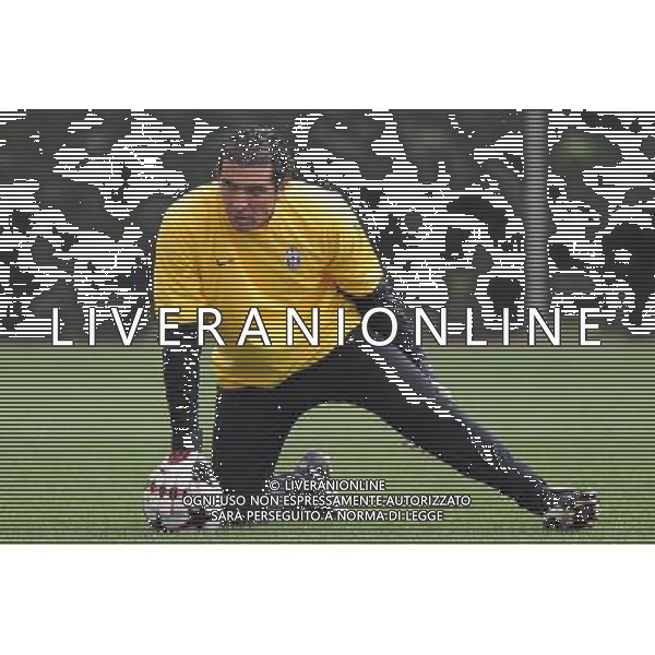 14-09-2008 Vinovo (To) Sport-Calcio Allenamento Juventus Nella foto: Buffon gianluigi ©Alessandro Falzone/AG. ALDO LIVERANI SAS