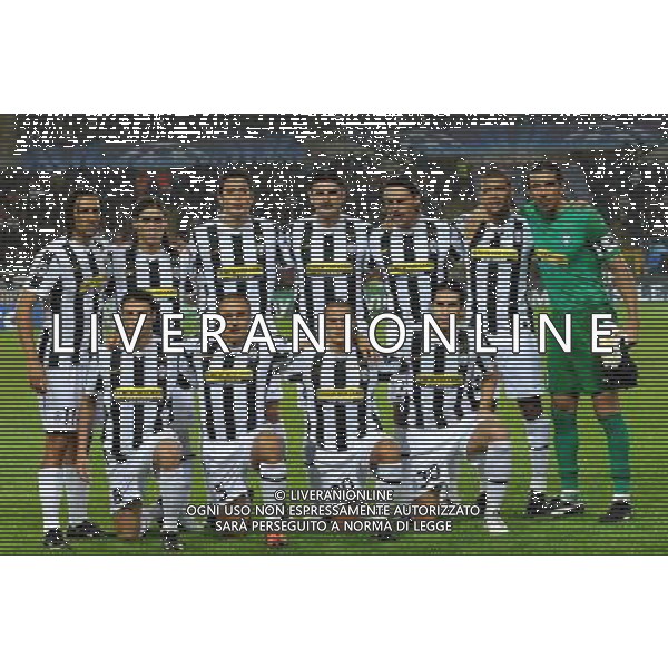 Juventus - Bordeaux Champions League 2009/2010 15-09-2009 Torino Nella foto: la formazione della juventus ©Manuela Viganti/Agenzia Aldo Liverani Sas