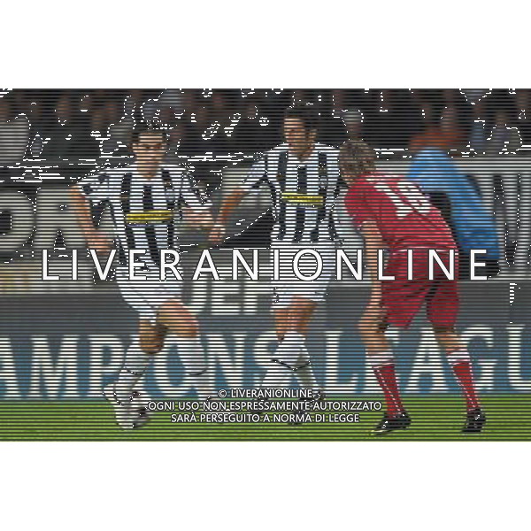 Juventus - Bordeaux Champions League 2009/2010 15-09-2009 Torino Nella foto: tiago e fabio grosso ©Manuela Viganti/Agenzia Aldo Liverani Sas
