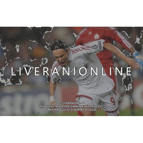 Champions League 2009/2010 Gruppo C Marsiglia(Francia) - 15.09.2009 Olympique Marsiglia-AC Milan Nella Foto: ESULTANZA DOPO IL GOL DI FILIPPO INZAGHI DEL 0-1 /Ph.Vitez-Ag. Aldo Liverani