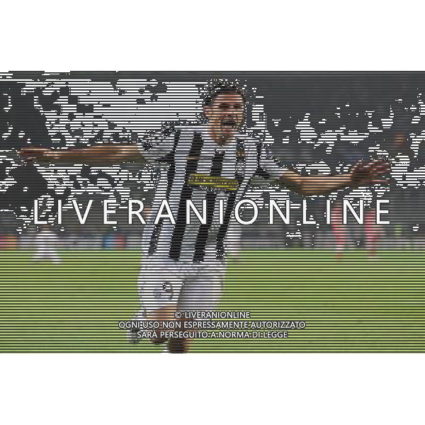 Juventus - Bordeaux Champions League 2009/2010 15-09-2009 Torino Nella foto: esultanza dopo il gol di vincenzo iaquinta del 1-0 ©Manuela Viganti/Agenzia Aldo Liverani Sas