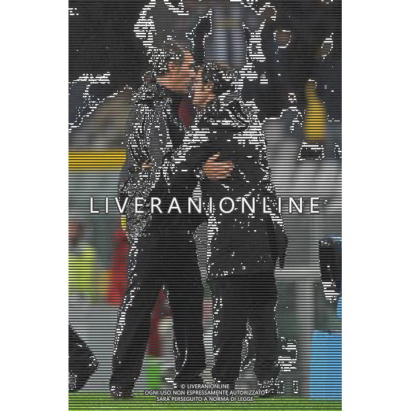 ©Alessandro Falzone/Press Photo 15-09-2009 Torino Sport-Calcio Juventus Bordeaux Champions League 2009/2010 Nella foto: Blanc e ferrara a fine partita 