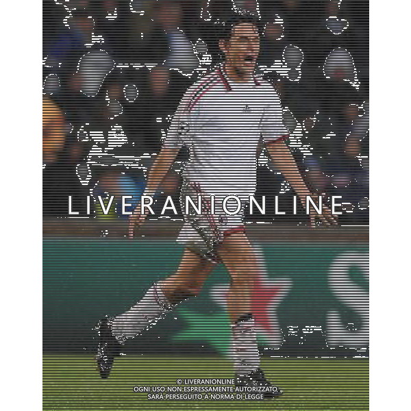 Champions League 2009/2010 Gruppo C Marsiglia(Francia) - 15.09.2009 Olympique Marsiglia-AC Milan Nella Foto: ESULTANZA DOPO IL SECONDO GOL DI FILIPPO INZAGHI DEL 1-2 /Ph.Vitez-Ag. Aldo Liverani