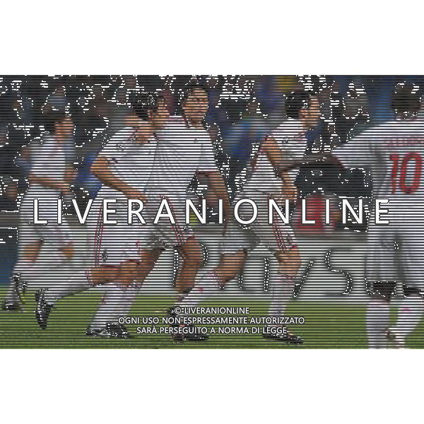 Champions League 2009/2010 Gruppo C Marsiglia(Francia) - 15.09.2009 Olympique Marsiglia-AC Milan Nella Foto: ESULTANZA DOPO IL SECONDO GOL DI FILIPPO INZAGHI DEL 1-2 /Ph.Vitez-Ag. Aldo Liverani