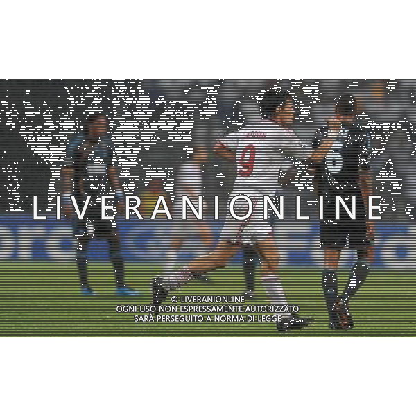 Champions League 2009/2010 Gruppo C Marsiglia(Francia) - 15.09.2009 Olympique Marsiglia-AC Milan Nella Foto: ESULTANZA DOPO IL SECONDO GOL DI FILIPPO INZAGHI DEL 1-2 /Ph.Vitez-Ag. Aldo Liverani