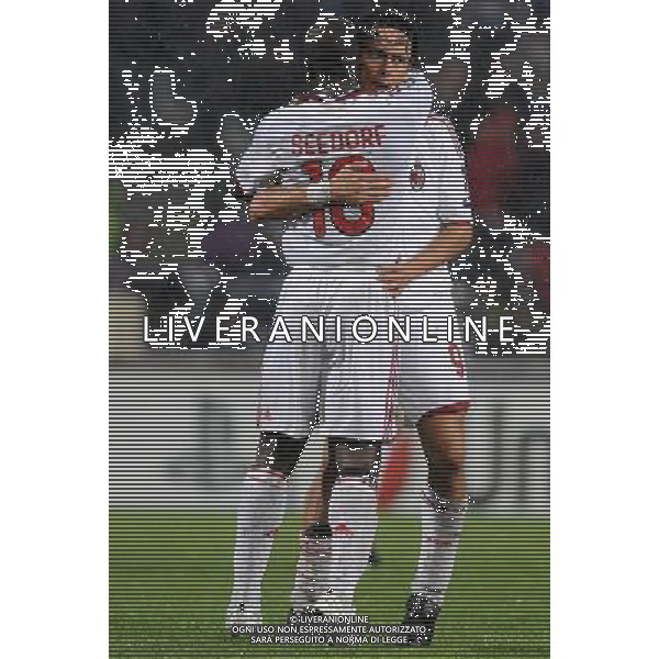 Champions League 2009/2010 Gruppo C Marsiglia(Francia) - 15.09.2009 Olympique Marsiglia-AC Milan Nella Foto:INZAGHI FILIPPO-SEEDORF CLARENCE /Ph.Vitez-Ag. Aldo Liverani
