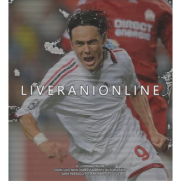 Champions League 2009/2010 Gruppo C Marsiglia(Francia) - 15.09.2009 Olympique Marsiglia-AC Milan Nella Foto:INZAGHI FILIPPO /Ph.Vitez-Ag. Aldo Liverani