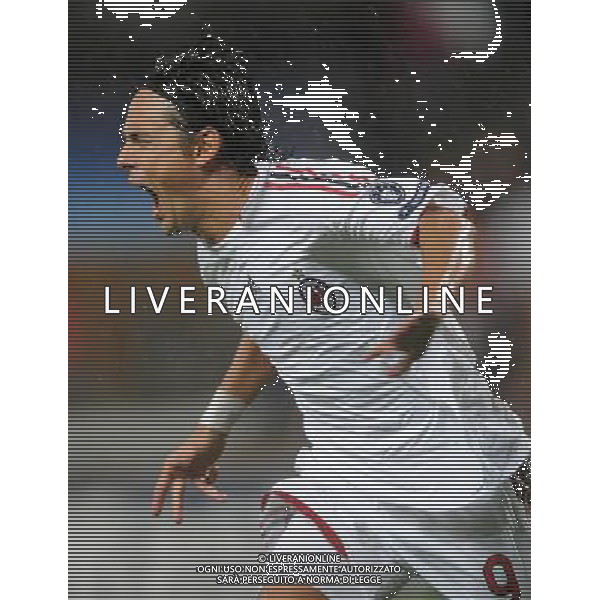 Champions League 2009/2010 Gruppo C Marsiglia(Francia) - 15.09.2009 Olympique Marsiglia-AC Milan Nella Foto:INZAGHI FILIPPO /Ph.Vitez-Ag. Aldo Liverani