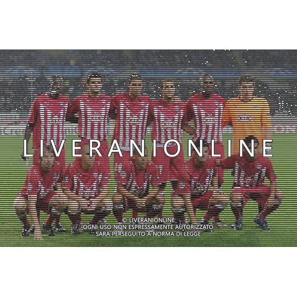 15-09-2009 Torino Sport-Calcio Juventus Bordeaux Champions League 2009/2010 Nella foto: La formazione del Bordeaux ©Alessandro Falzone/AG. ALDO LIVERANI SAS 