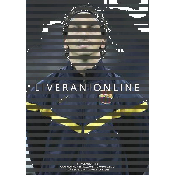 Inter - Barcellona Champions League 16/09/2009 nella foto Zlatan Ibrahimovic ©luzzani/Agenzia Aldo Liverani Sas