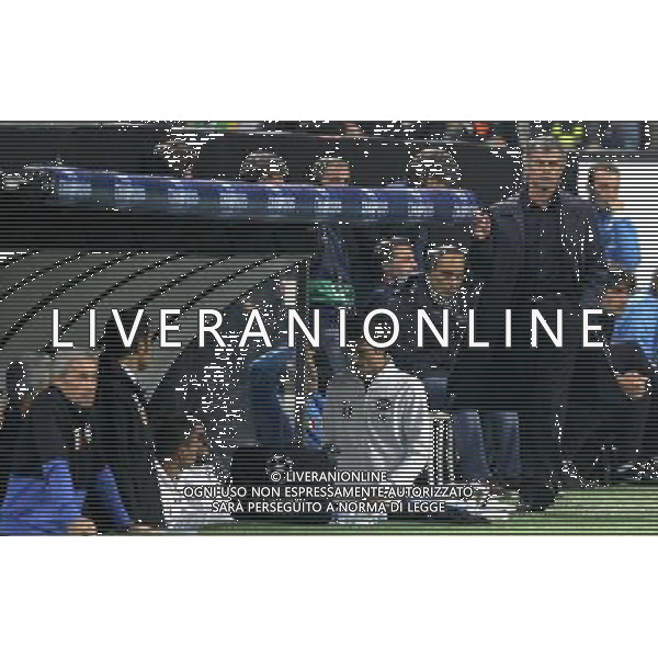 Inter - Barcellona Champions League 16/09/2009 nella foto jose\' mourinho ©luzzani/Agenzia Aldo Liverani Sas