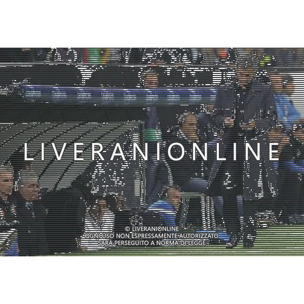 Inter - Barcellona Champions League 16/09/2009 nella foto jose\' mourinho ©luzzani/Agenzia Aldo Liverani Sas