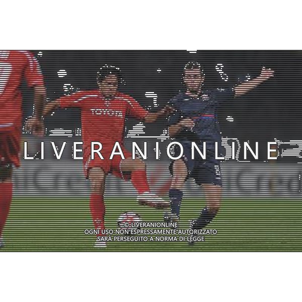 Champions League 2009/2010 Gruppo E Lione(Francia) - 16.09.2009 Olympique Lione-ACF Fiorentina Nella Foto:VARGAS-PJANIC /Ph.Vitez-Ag. Aldo Liverani