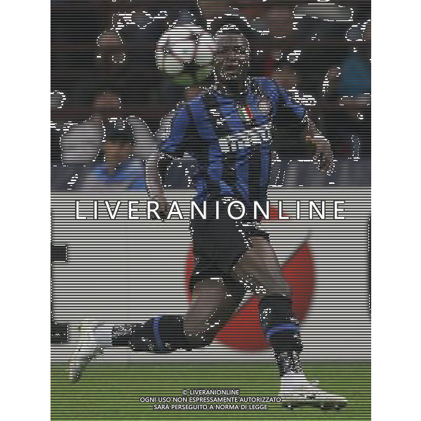 Milano 16-09-2009 Champions League 2009/10 Gruppo F Inter-Barcellona 0:0 nella foto sulley ali muntari ph marco luzzani/ag aldo liverani s.a.s. 