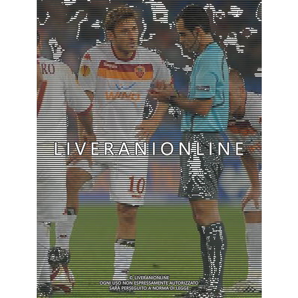 UEFA Europa League 2009/2010 Gruppo E Basilea(Svizzera) - 17.09.2009 FC Basilea-AS Roma Nella Foto:TOTTI FRANCESCO /Ph.Vitez-Ag. Aldo Liverani