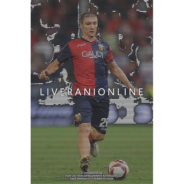 Genoa - Slavia Praga Europa Leauge 2009/2010 17-09-2009 Genova Nella foto: salvatore Bocchetti ©Alessandro Falzone/Agenzia Aldo Liverani Sas