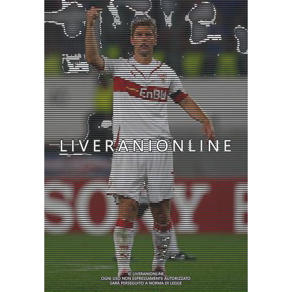 Uefa Champions League, Saison 2009/2010 VFB Stuttgart - Glasgow Rangers, VFB, Rangers. NELLA FOTO Thomas Hitzlsperger FOTO FIRO-AG ALDO LIVERANI